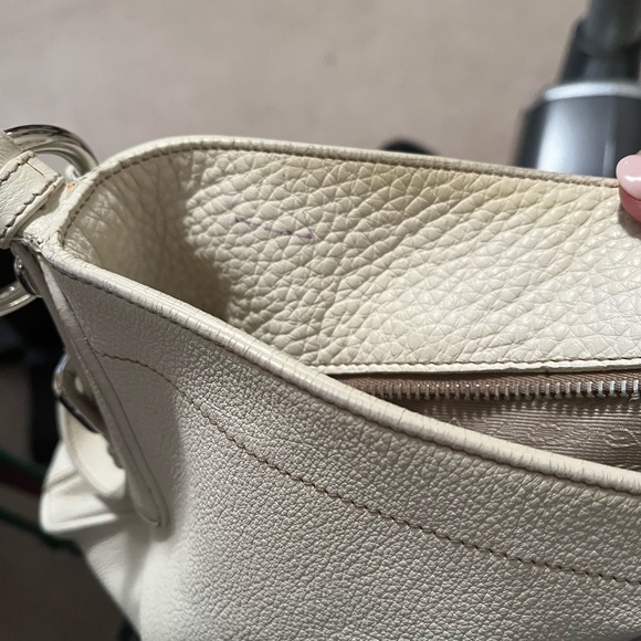 Prada off white tote **AUTHENTIC** - Picture 8 of 10